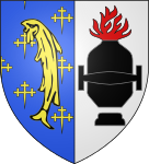 Blason ville fr Homécourt (Meurthe-et-Moselle)